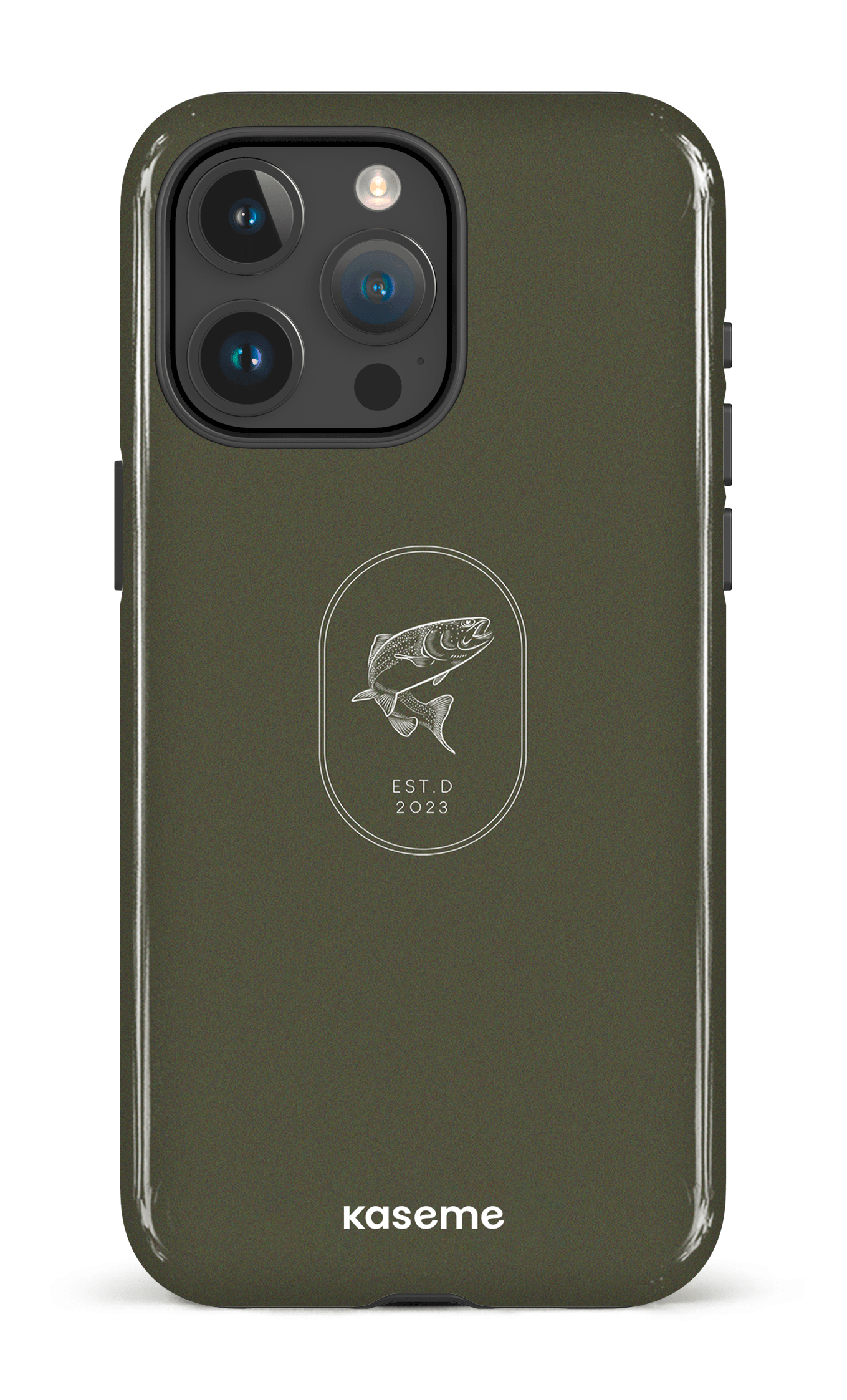 iPhone 15 Pro Max Tough Fishing Green -