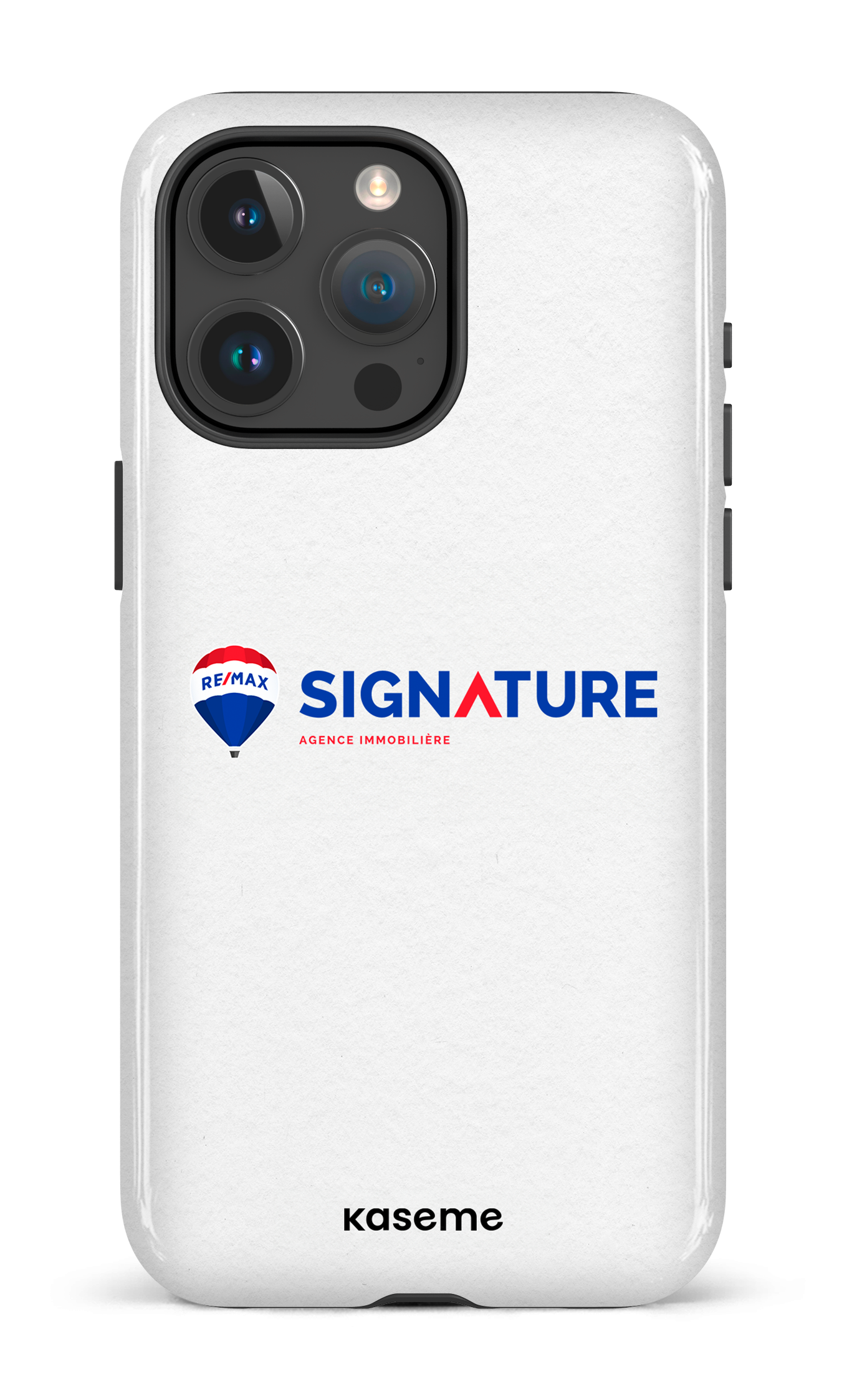 iPhone 15 Pro Max Tough Remax Signature Blanc -