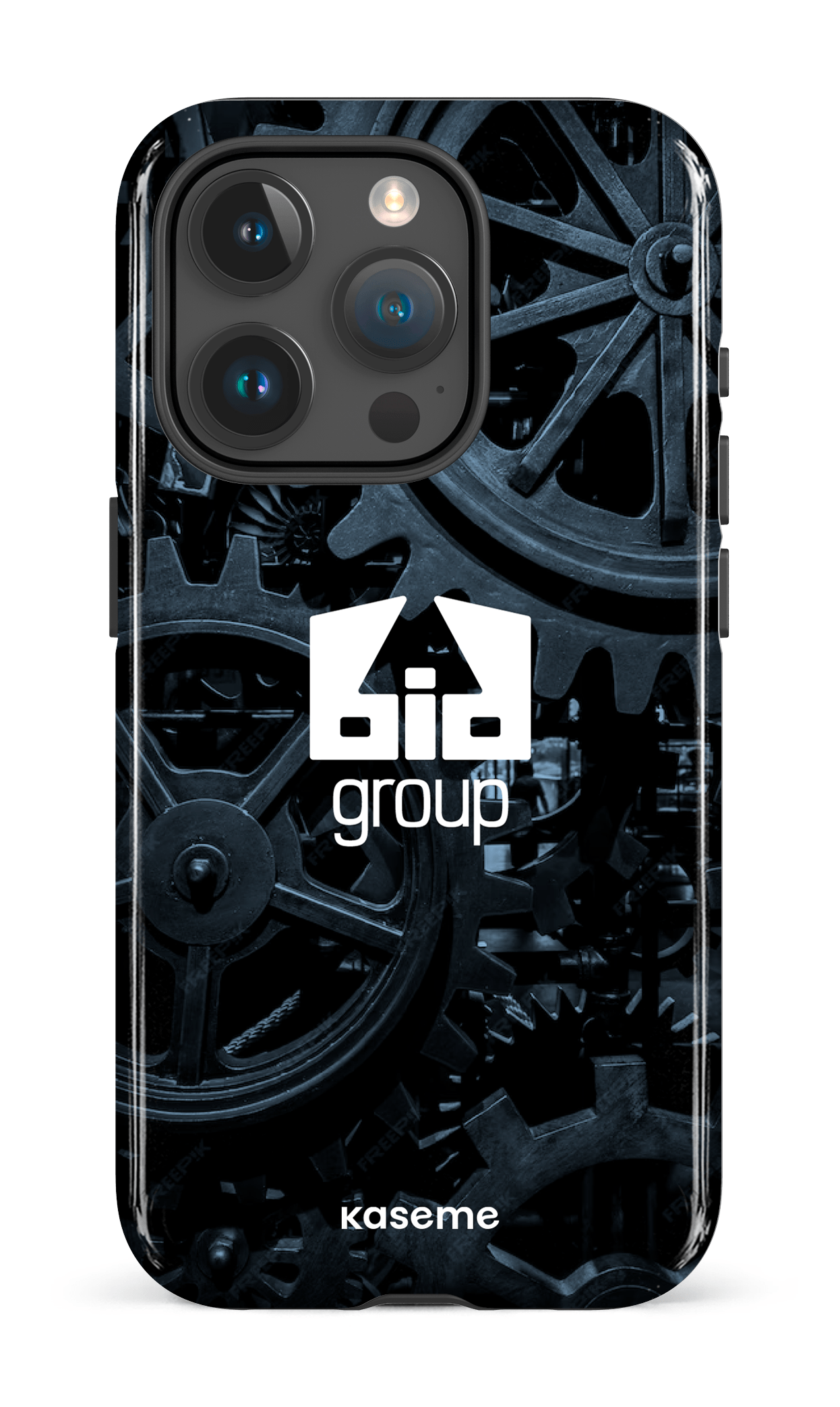 iPhone 15 Pro Tough BID Group Gears -