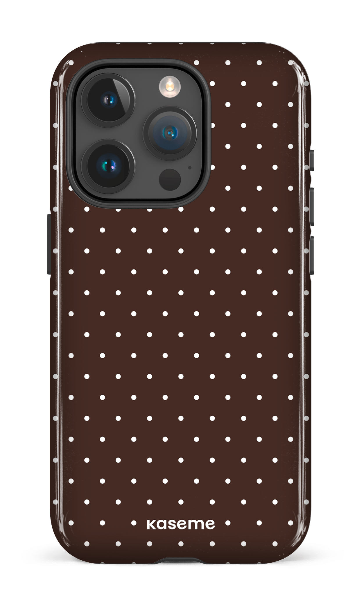 iPhone 15 Pro Tough Ditsy Brown -