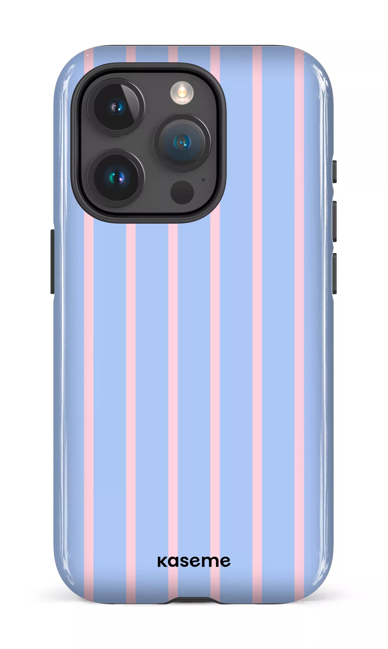 iPhone 15 Pro Tough Dolce Striscia Blue -