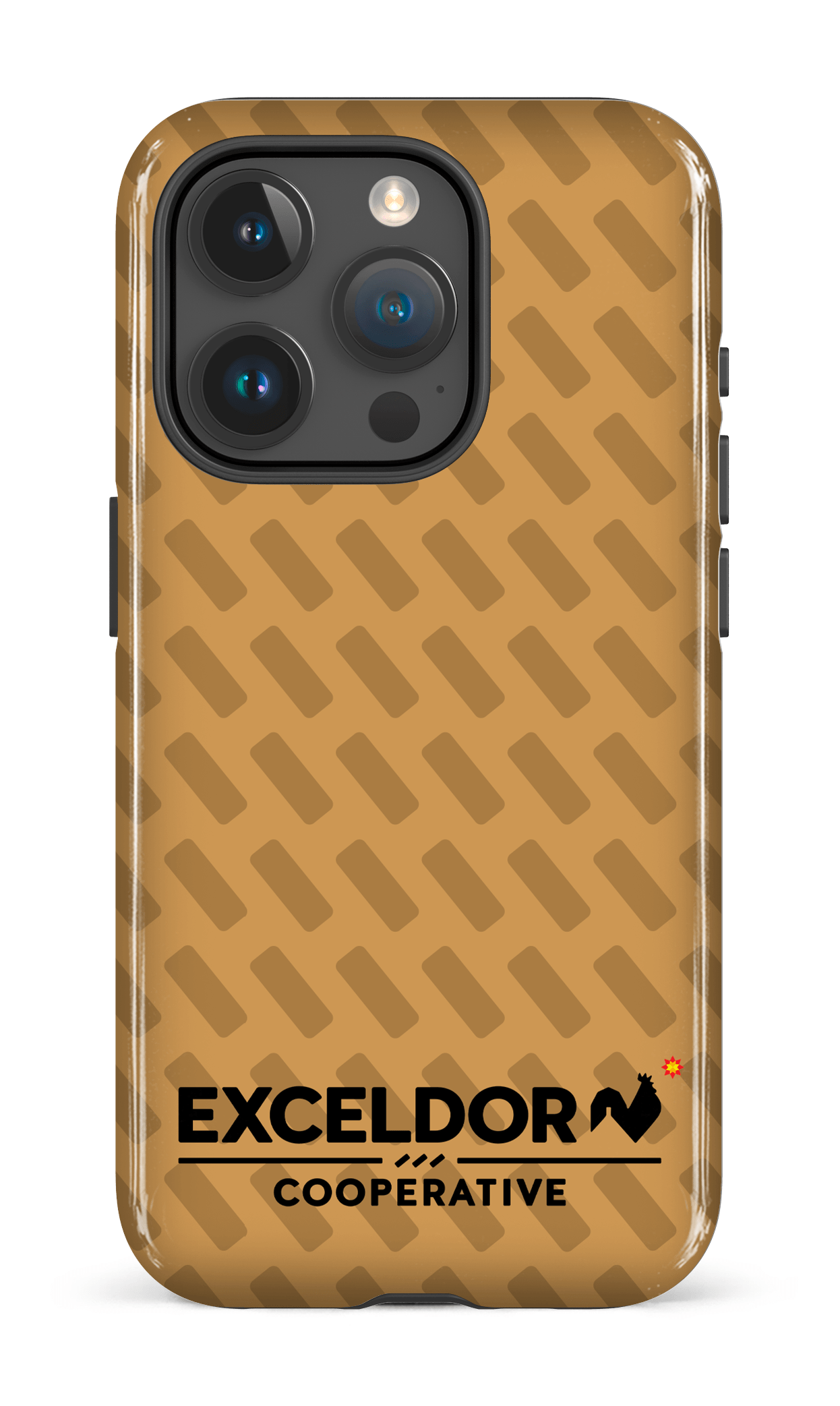iPhone 15 Pro Tough Exceldor Caramel -