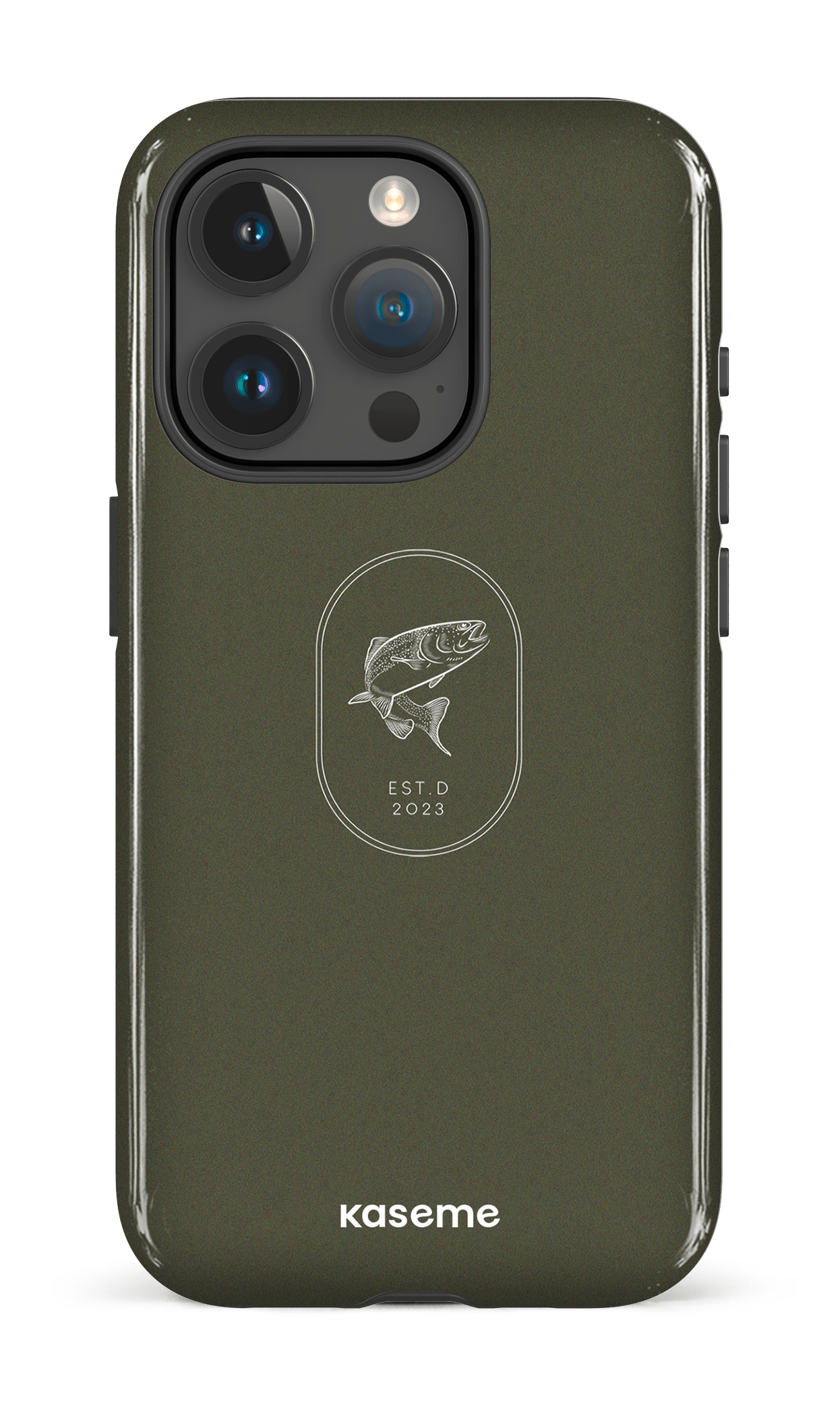 iPhone 15 Pro Tough Fishing Green -