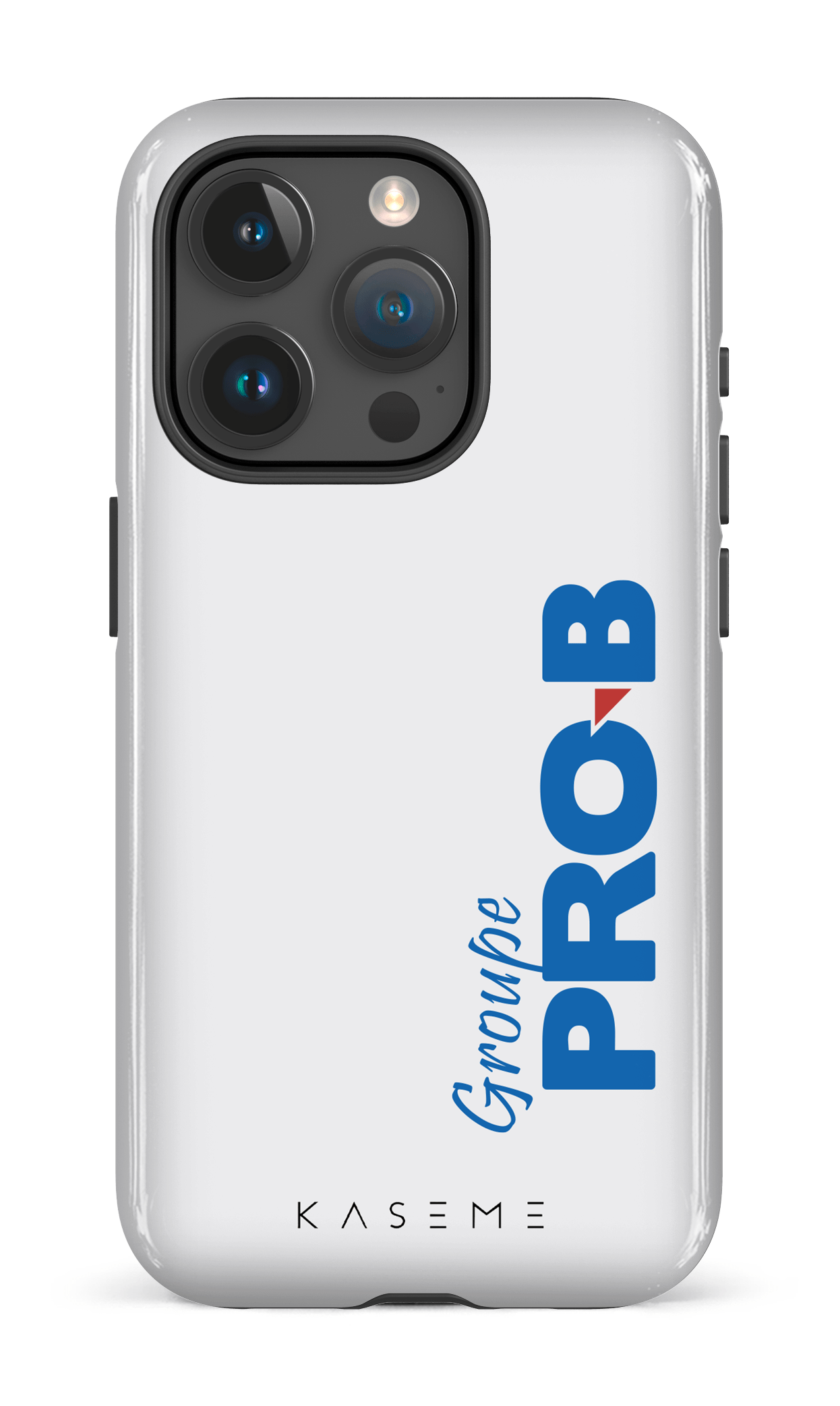 iPhone 15 Pro Tough Groupe Pro-B Blanc -