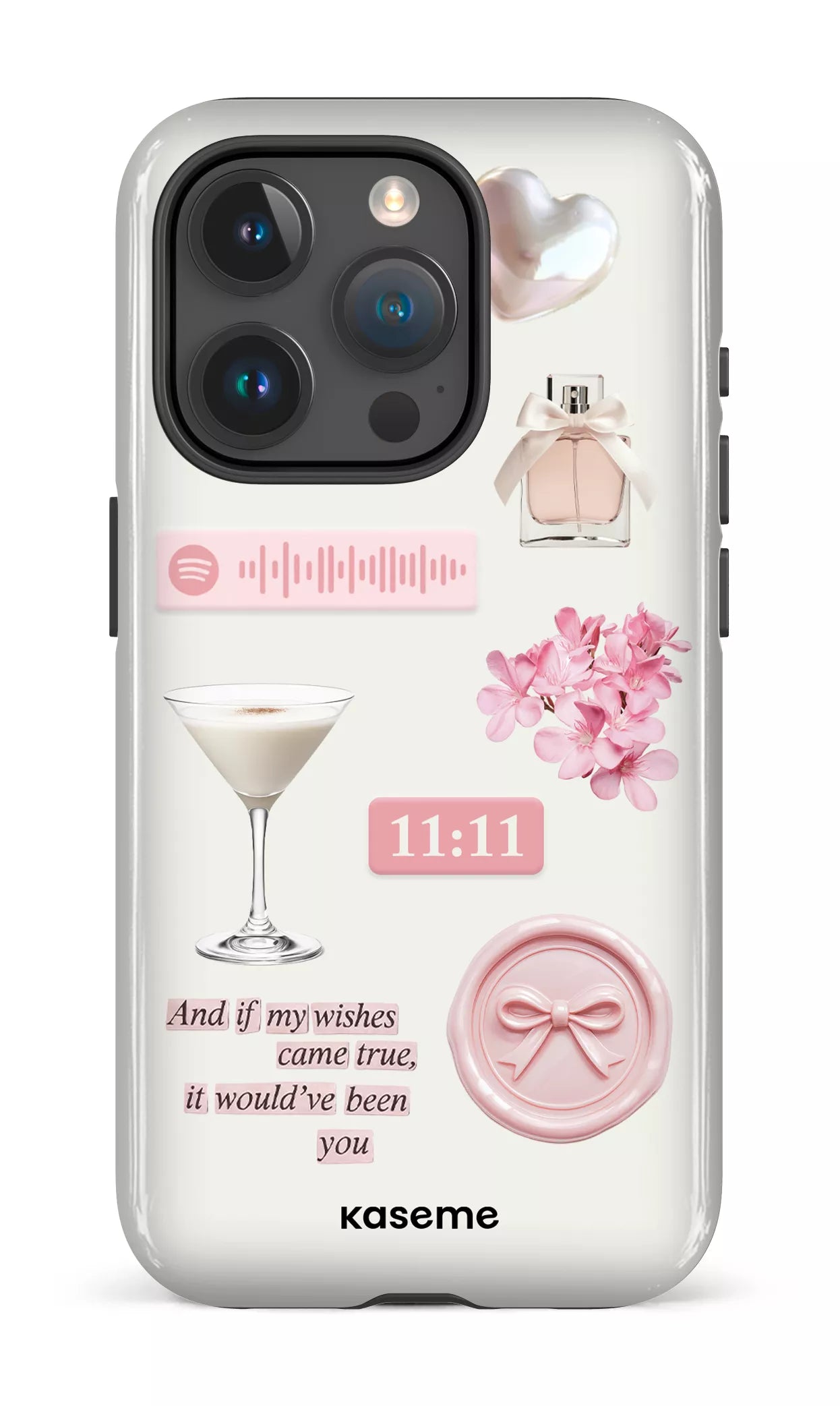 iPhone 15 Pro Tough Love Letters -