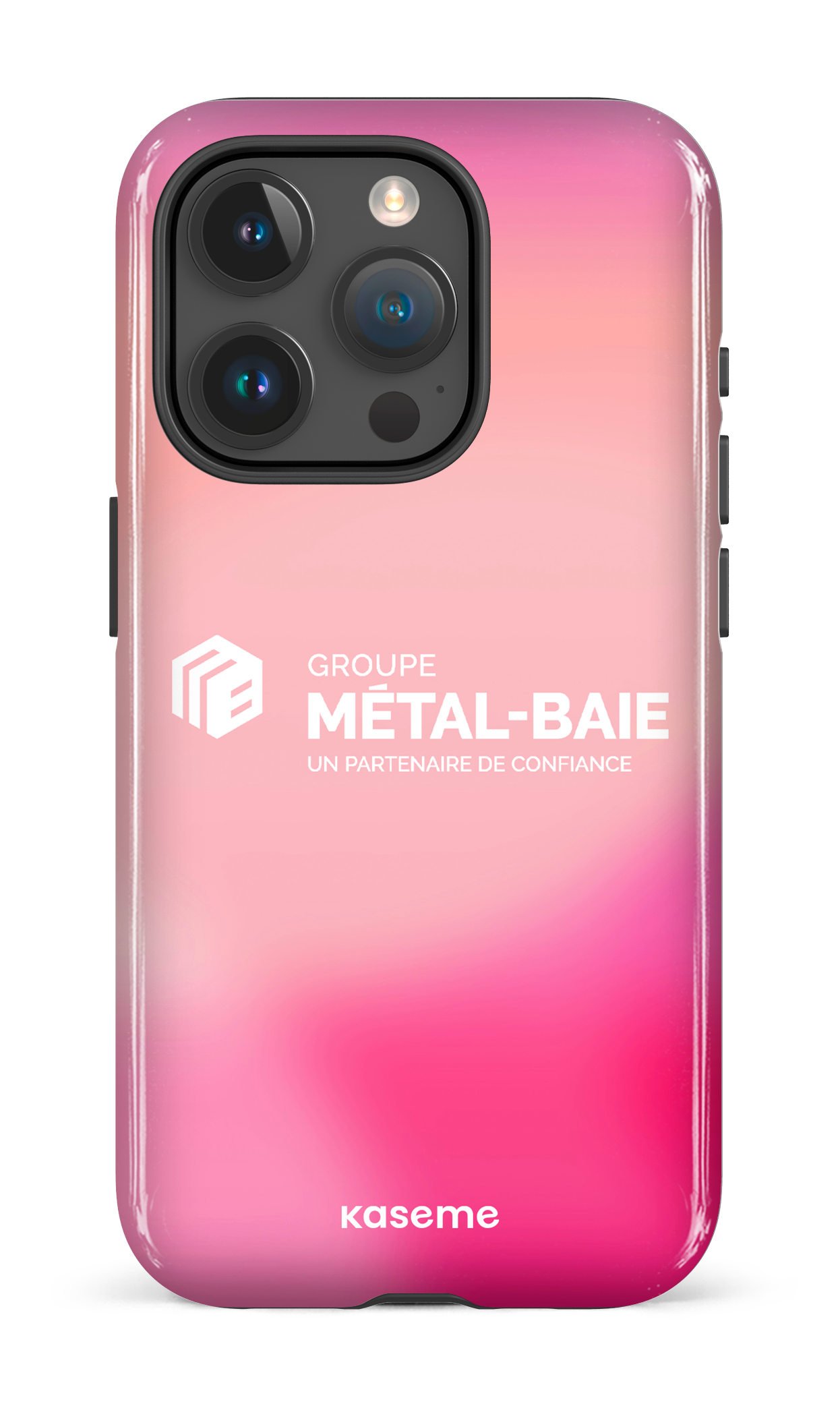 iPhone 15 Pro Tough Métal-Baie Tie-Dye -