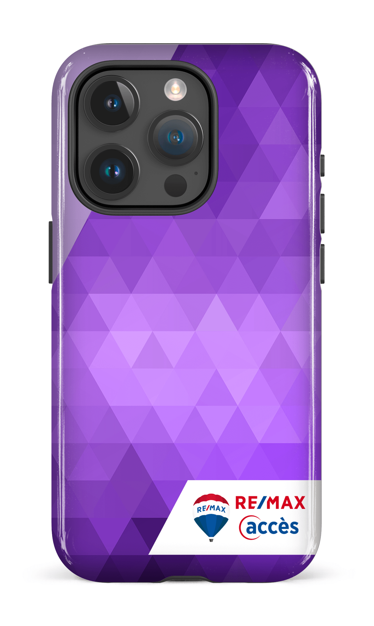 iPhone 15 Pro Tough Motif Triangle -