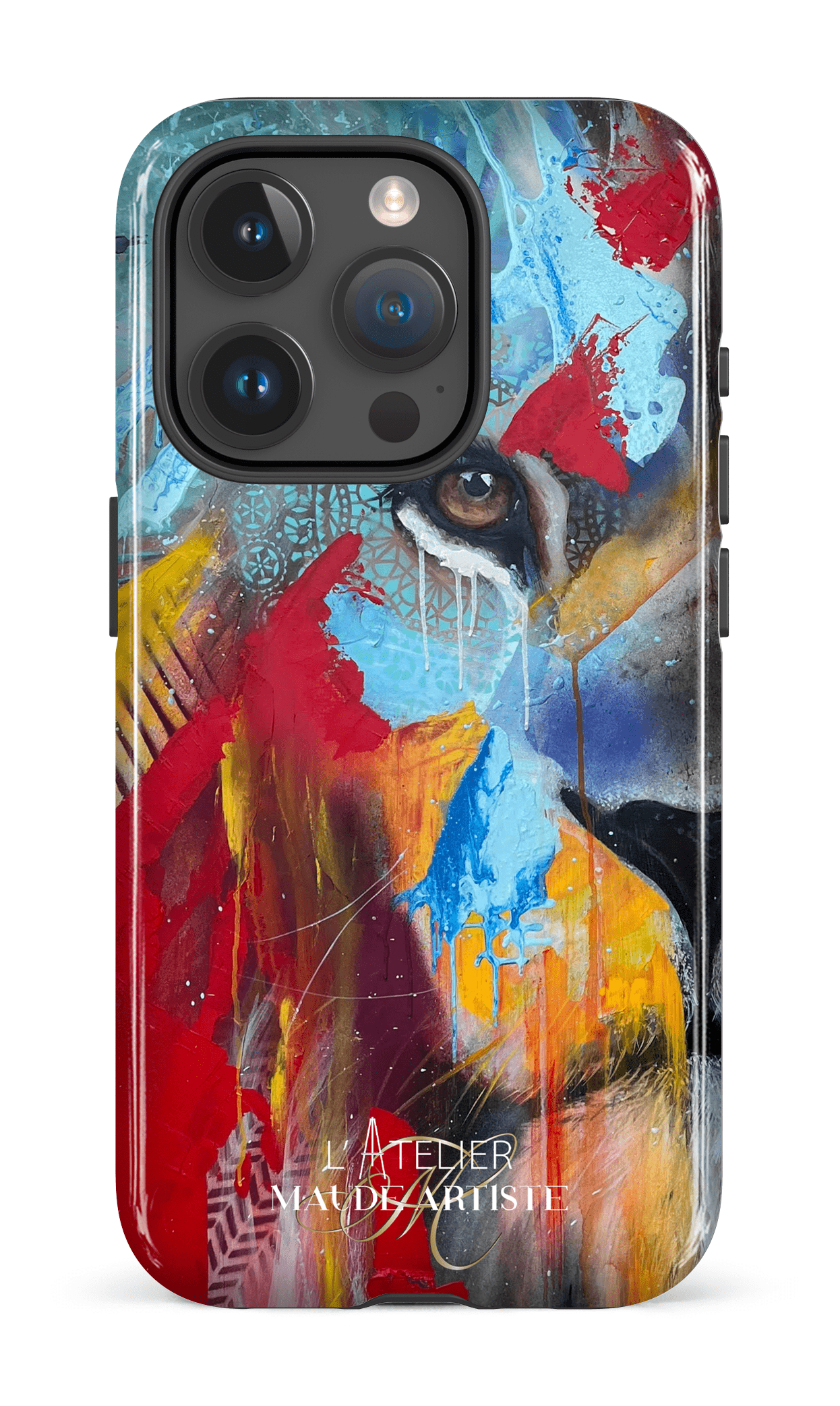 iPhone 15 Pro Tough Waves by Maude -