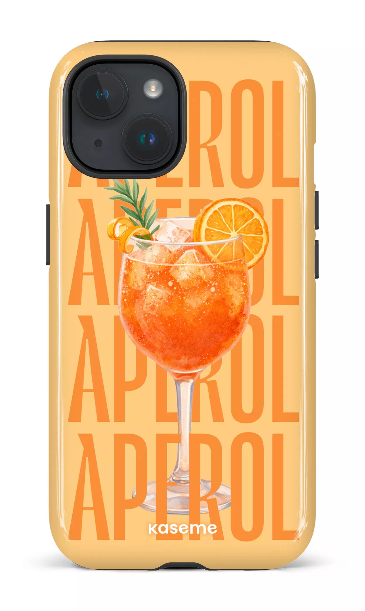iPhone 15 Tough (Gloss) Aperol Sunset -