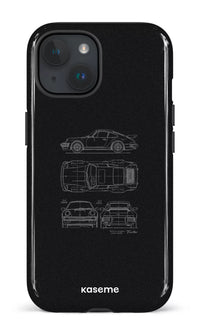 iPhone 15 Tough (Gloss) Beat The Traffic Black -