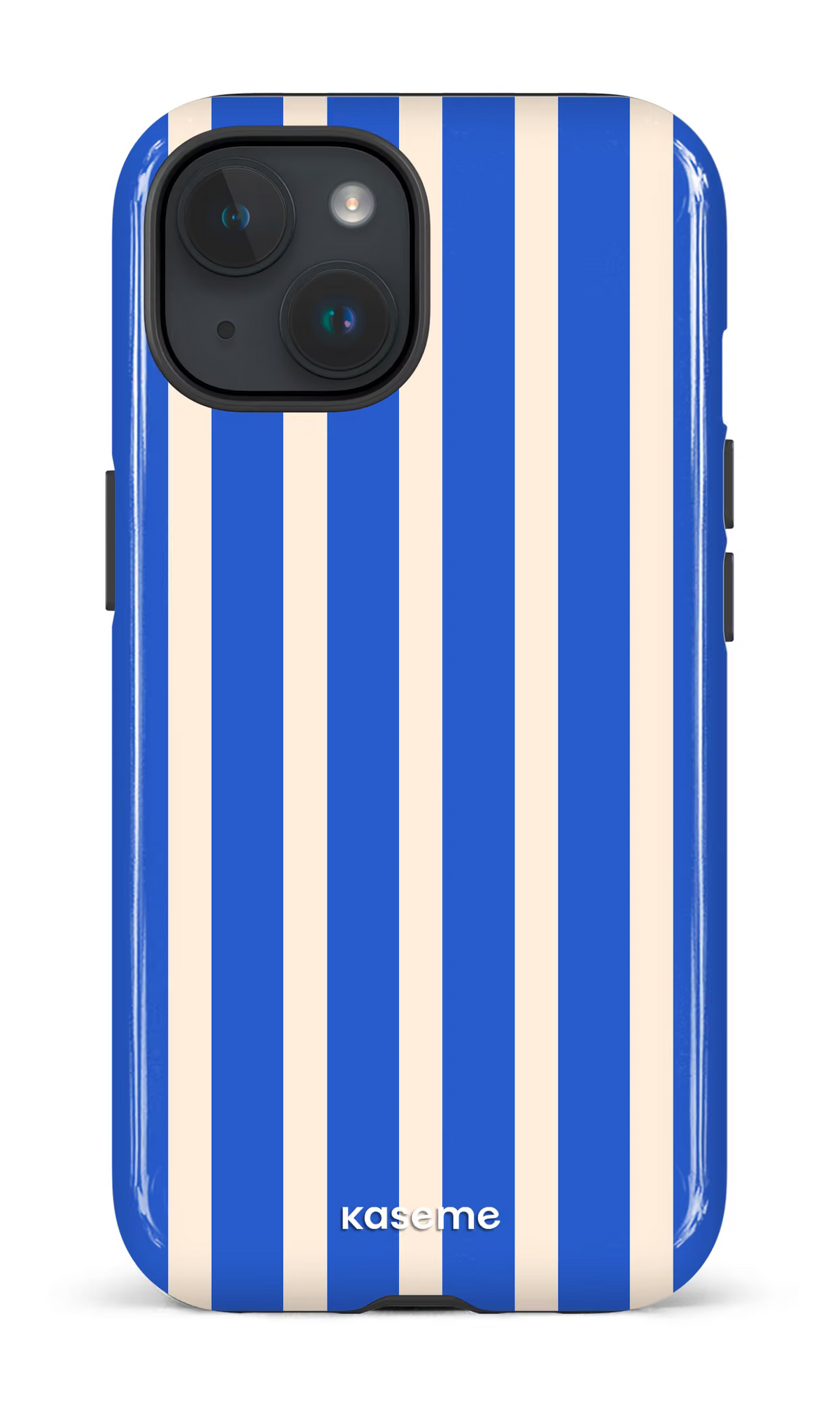 iPhone 15 Tough (Gloss) Berry Lane Electric Blue -