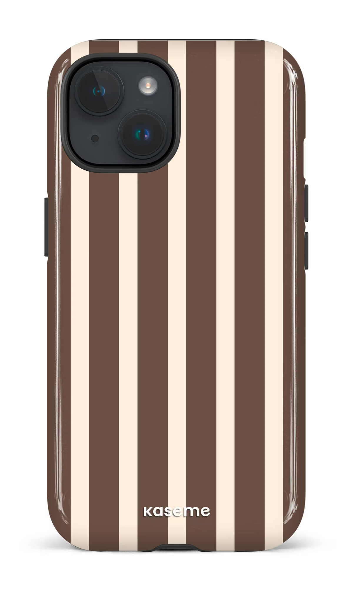iPhone 15 Tough (Gloss) Berry Lane Espresso -