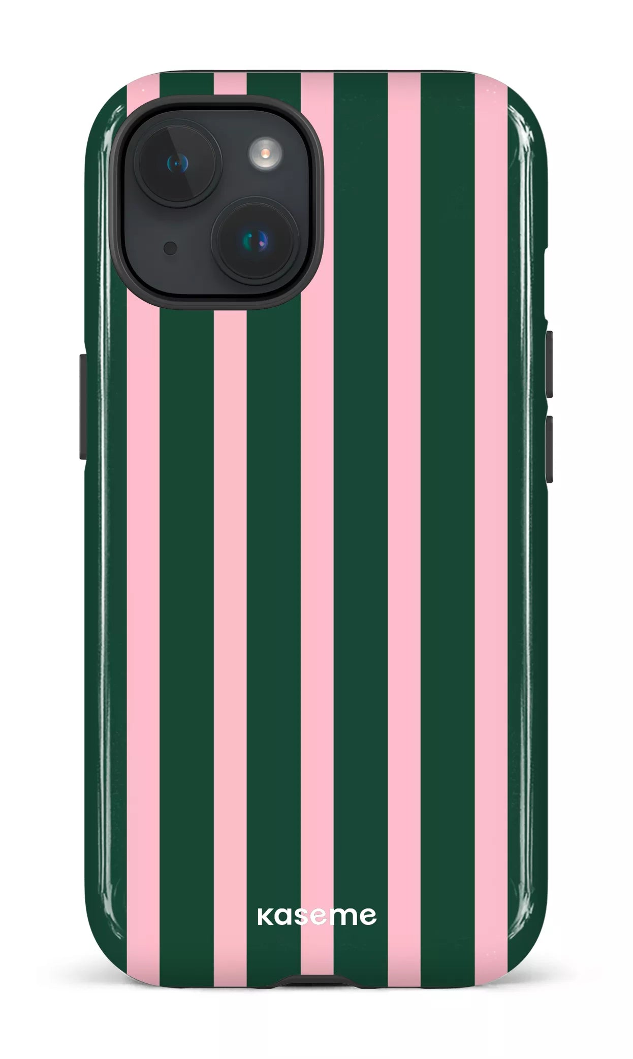 iPhone 15 Tough (Gloss) Berry Lane Green -