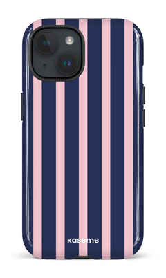 iPhone 15 Tough (Gloss) Berry Lane Navy -