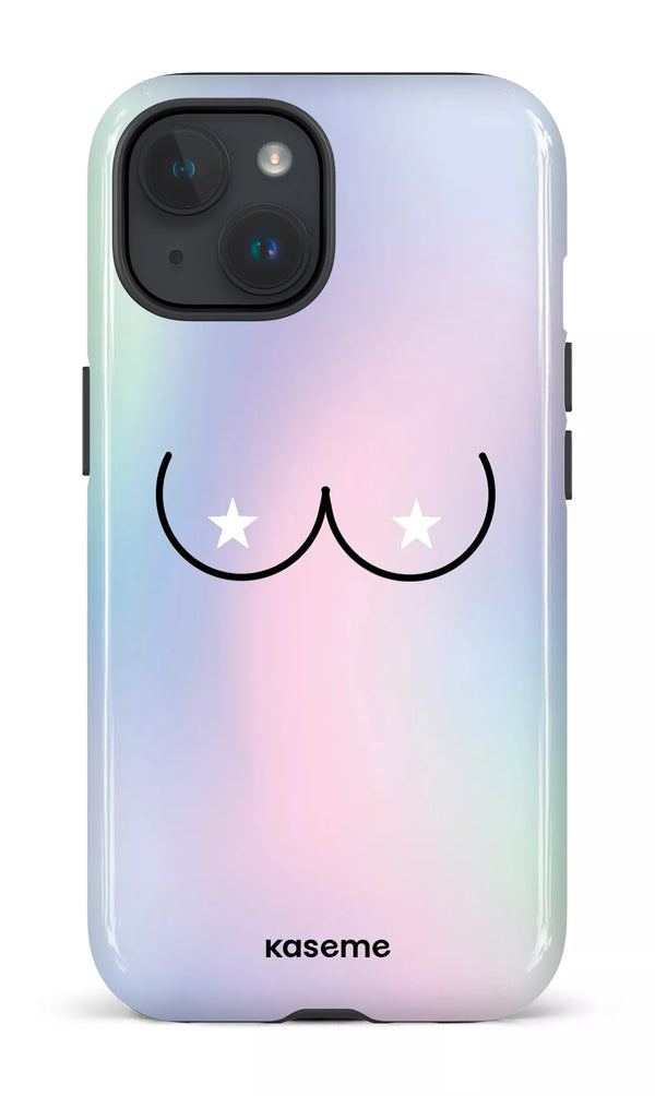 iPhone 15 Tough (Gloss) Boo-Bies -