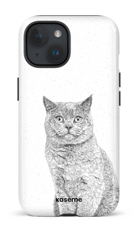 iPhone 15 Tough (Gloss) British Short Hair -