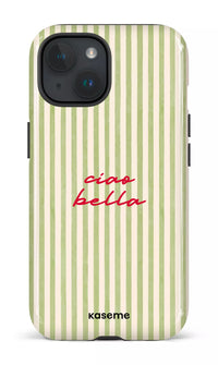 iPhone 15 Tough (Gloss) Ciao Bella Green -