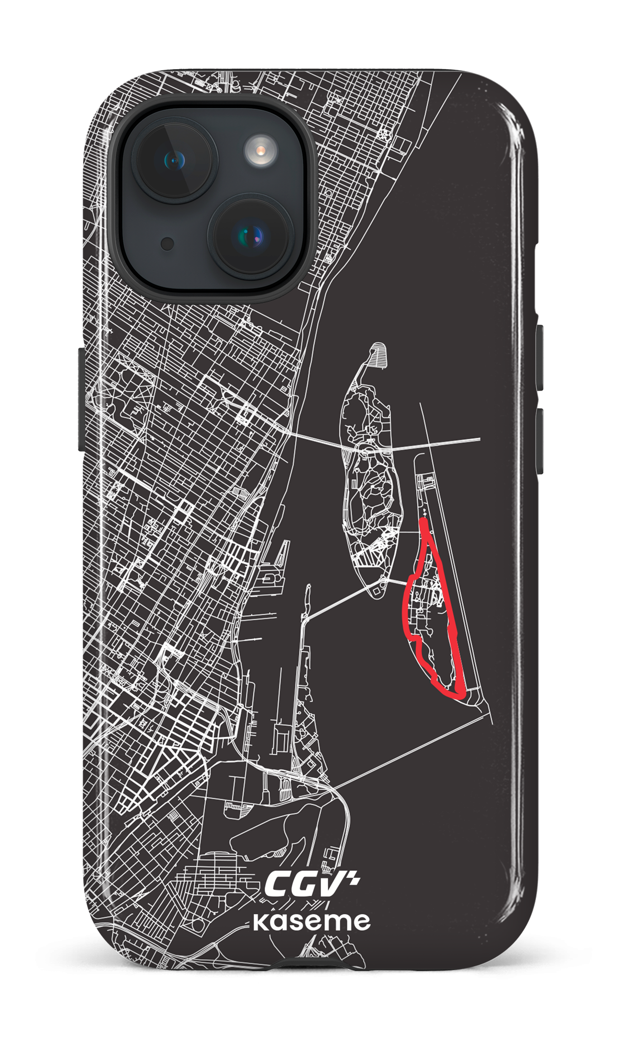 iPhone 15 Tough (Gloss) Circuit Gilles-Villeneuve -
