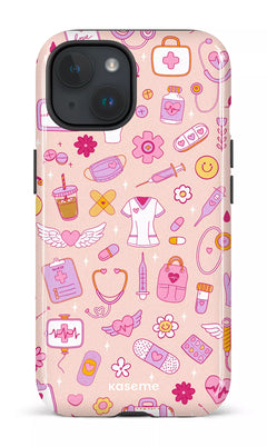 iPhone 15 Tough (Gloss) Code Pink -