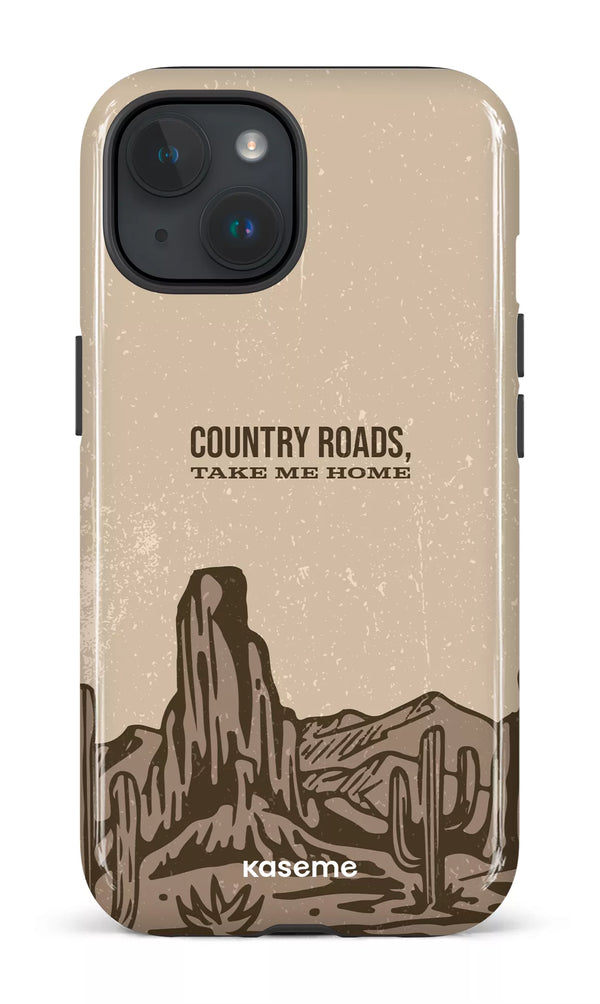 iPhone 15 Tough (Gloss) Country Roads -