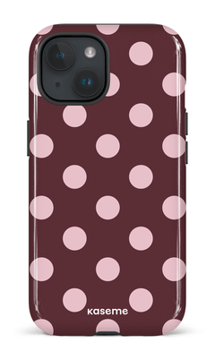 iPhone 15 Tough (Gloss) Couture Burgundy -