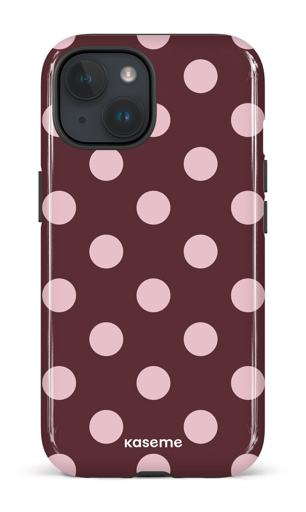 iPhone 15 Tough (Gloss) Couture Burgundy -