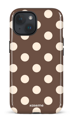iPhone 15 Tough (Gloss) Couture Espresso -