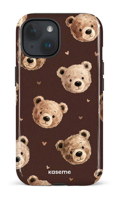 iPhone 15 Tough (Gloss) Cubbie Brown -