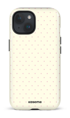 iPhone 15 Tough (Gloss) Ditsy Buttermilk -