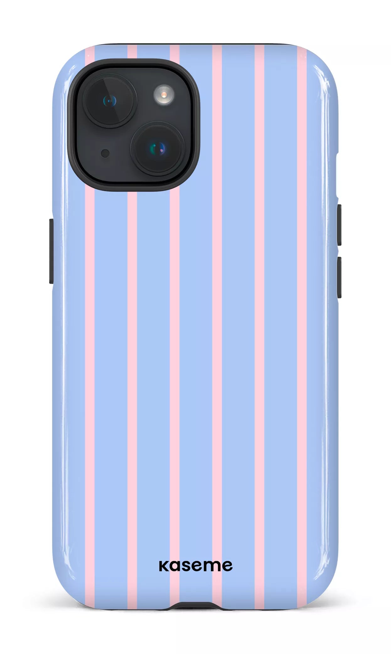 iPhone 15 Tough (Gloss) Dolce Striscia Blue -