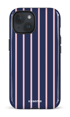 iPhone 15 Tough (Gloss) Dolce Striscia Navy -