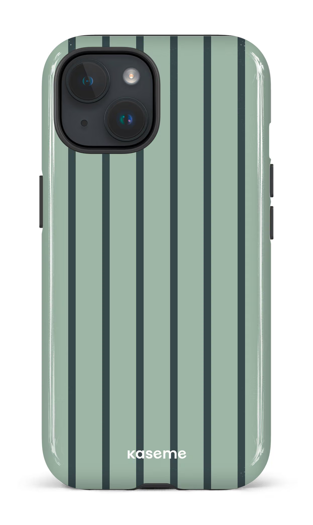 iPhone 15 Tough (Gloss) Dolce Striscia Sage -