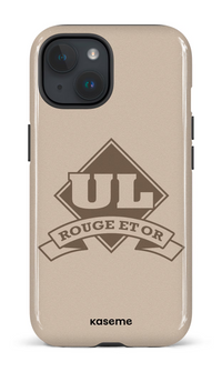iPhone 15 Tough (Gloss) Dune x Rouge et Or -