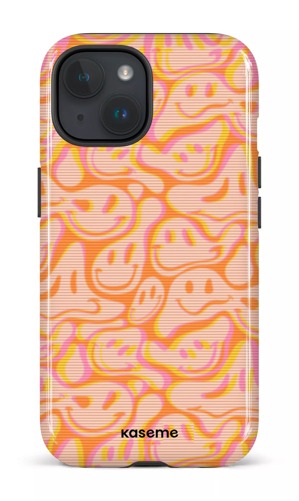 iPhone 15 Tough (Gloss) Dystopia orange -