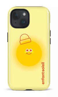 iPhone 15 Tough (Gloss) Enfant Soleil personnage soleil -
