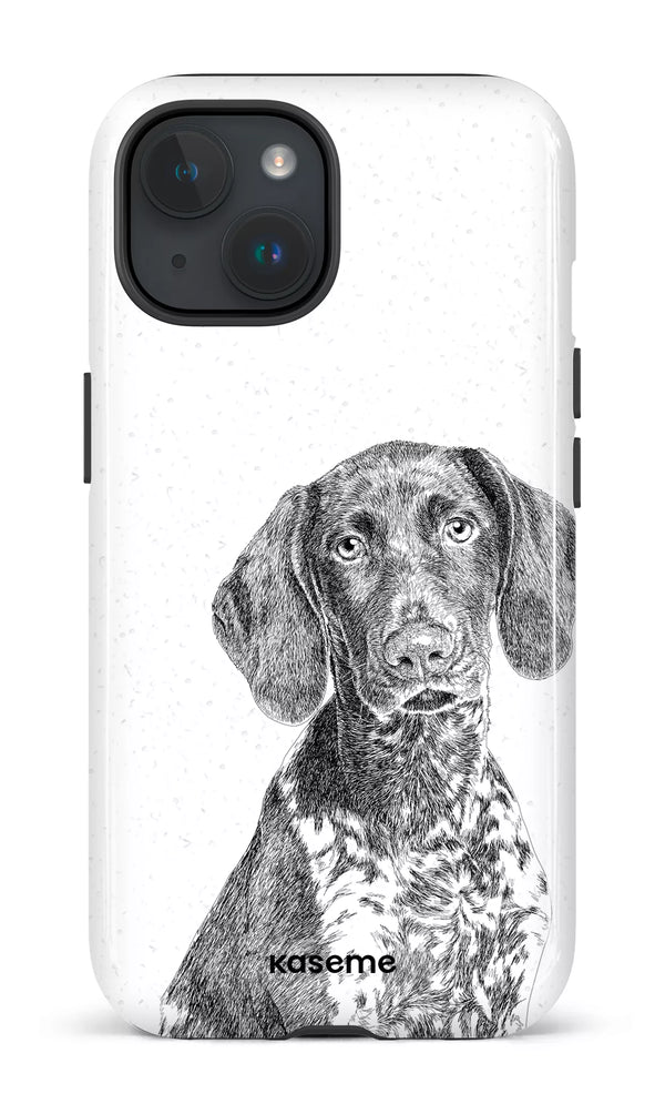 iPhone 15 Tough (Gloss) German Short haired Pointer -