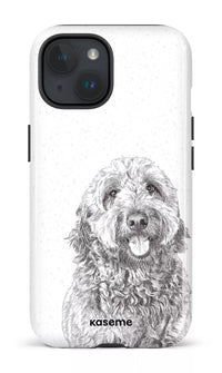 iPhone 15 Tough (Gloss) Golden Doodle -