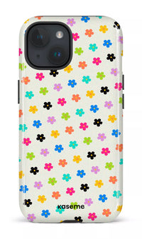 iPhone 15 Tough (Gloss) Joyful Flowers -