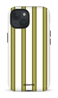 iPhone 15 Tough (Gloss) La Linea Olive by Marina Bastarache -