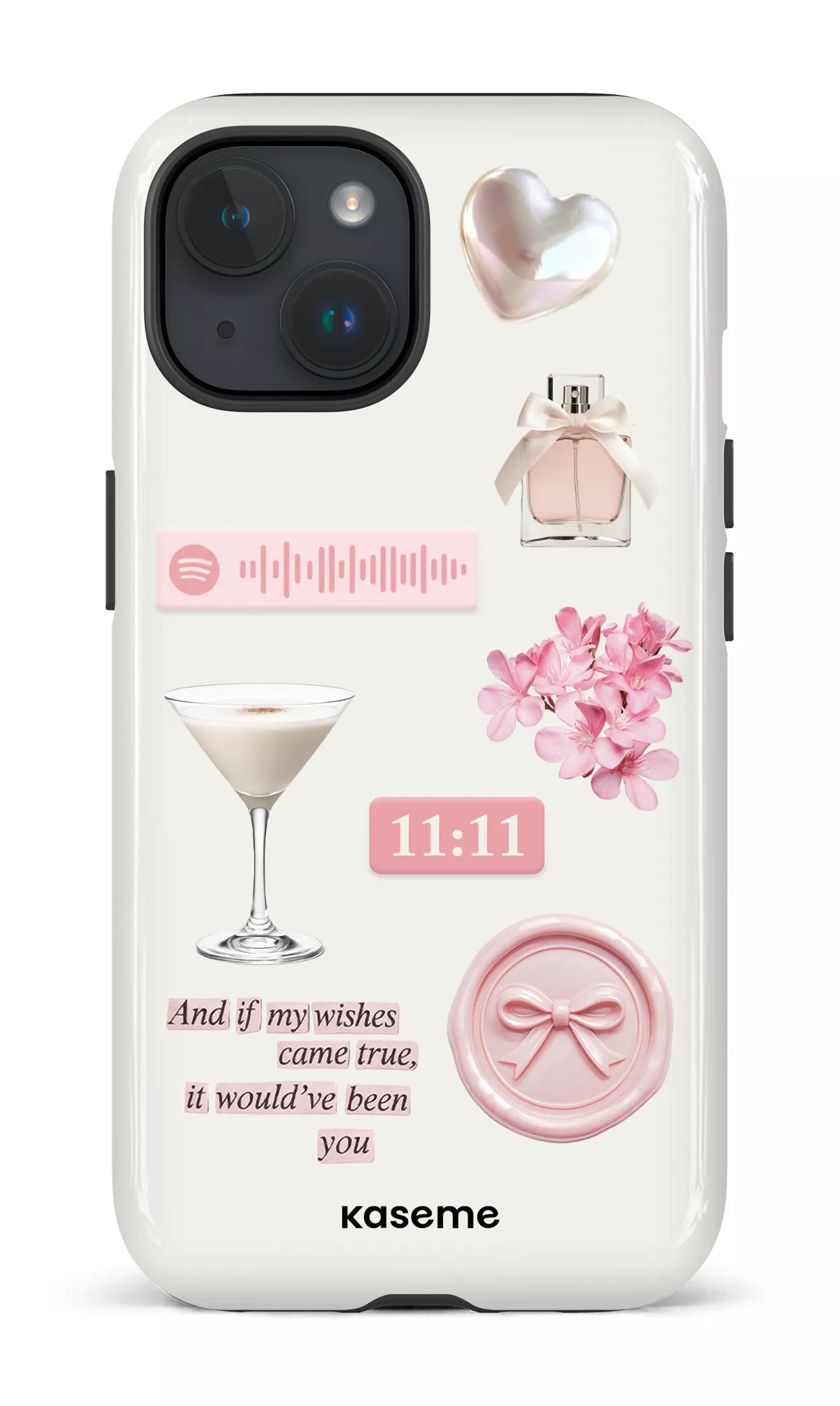 iPhone 15 Tough (Gloss) Love Letters -