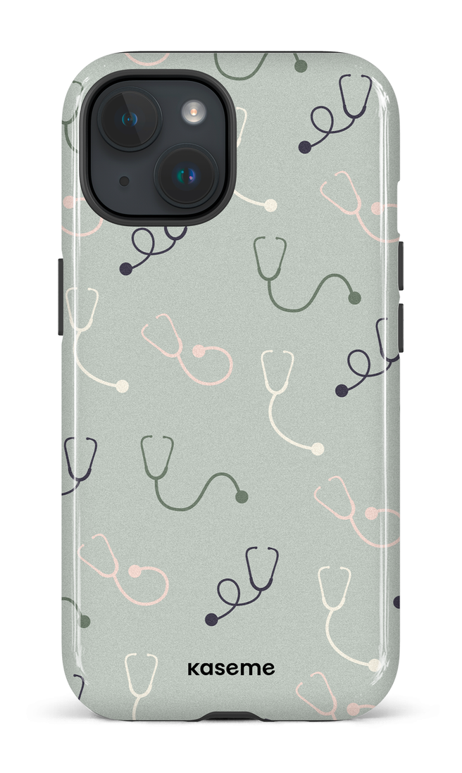 iPhone 15 Tough (Gloss) Pulse Green -