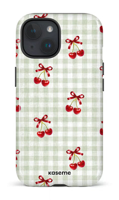 iPhone 15 Tough (Gloss) Romane Green -