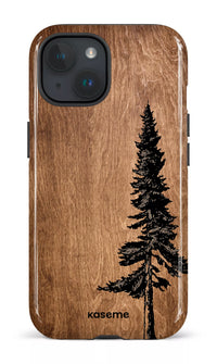 iPhone 15 Tough (Gloss) Roots Brown -