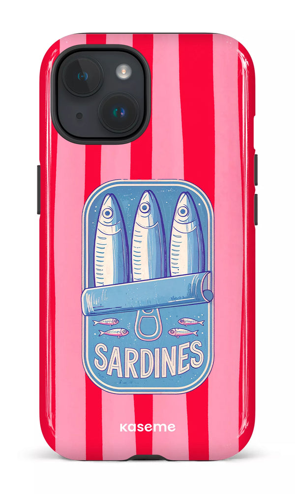 iPhone 15 Tough (Gloss) Sardines Squad -