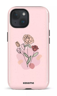 iPhone 15 Tough (Gloss) Spring memories pink -