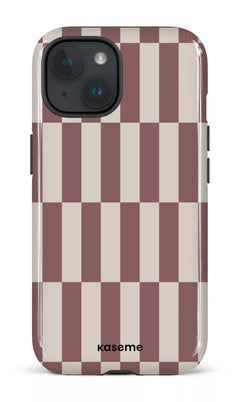 iPhone 15 Tough (Gloss) Structured Brown -