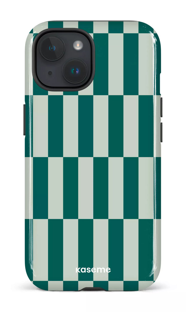 iPhone 15 Tough (Gloss) Structured Green -
