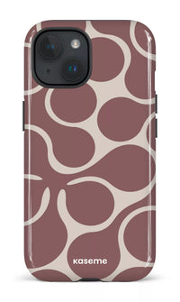iPhone 15 Tough (Gloss) Unscripted Brown -
