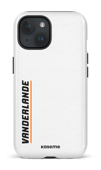 iPhone 15 Tough (Gloss) Vanderlande Blanc -