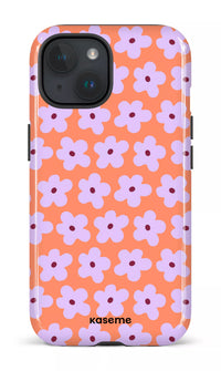 iPhone 15 Tough (Gloss) Viva la Fiori Orange -